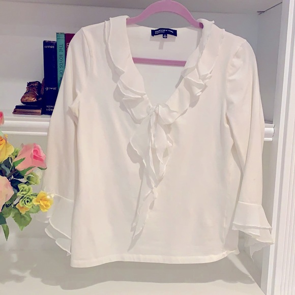 Jones New York Tops - White top for women  #236